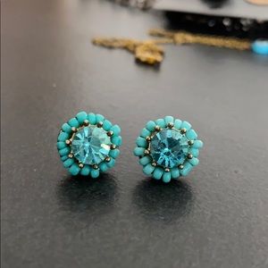 ⚡️CLEARANCE Anthropologie turquoise studs